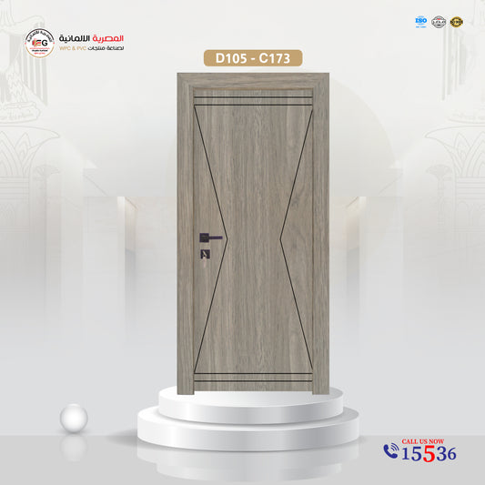 باب WPC مودرن - موديل D105