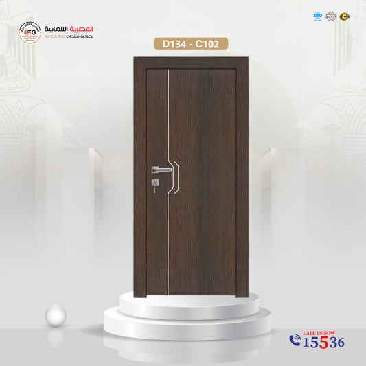 باب WPC مودرن - موديل D134